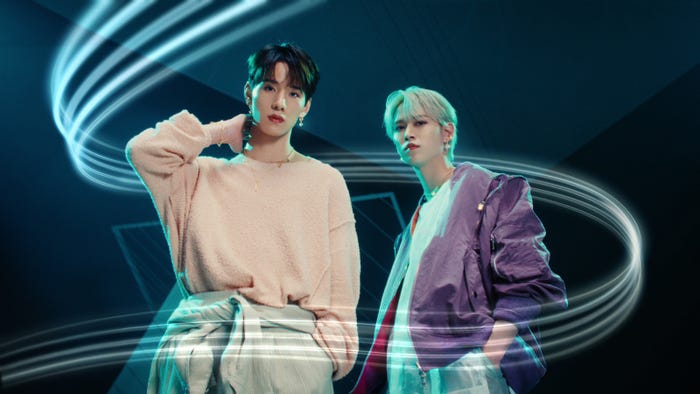 佐藤景瑚、白岩瑠姫/JO1新CMカット(提供写真)