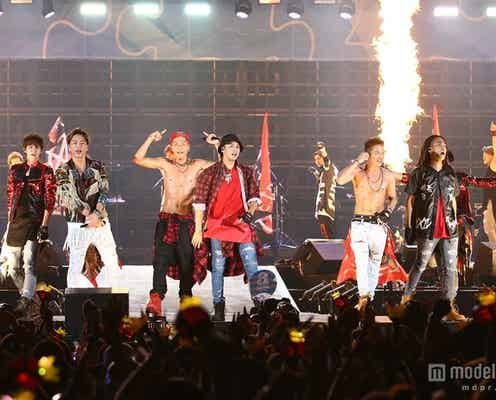 三代目JSB、シークレットで「a-nation」参戦 EXILE&GENERATIONSら続々乱入 5万5千人が大興奮<セットリスト>