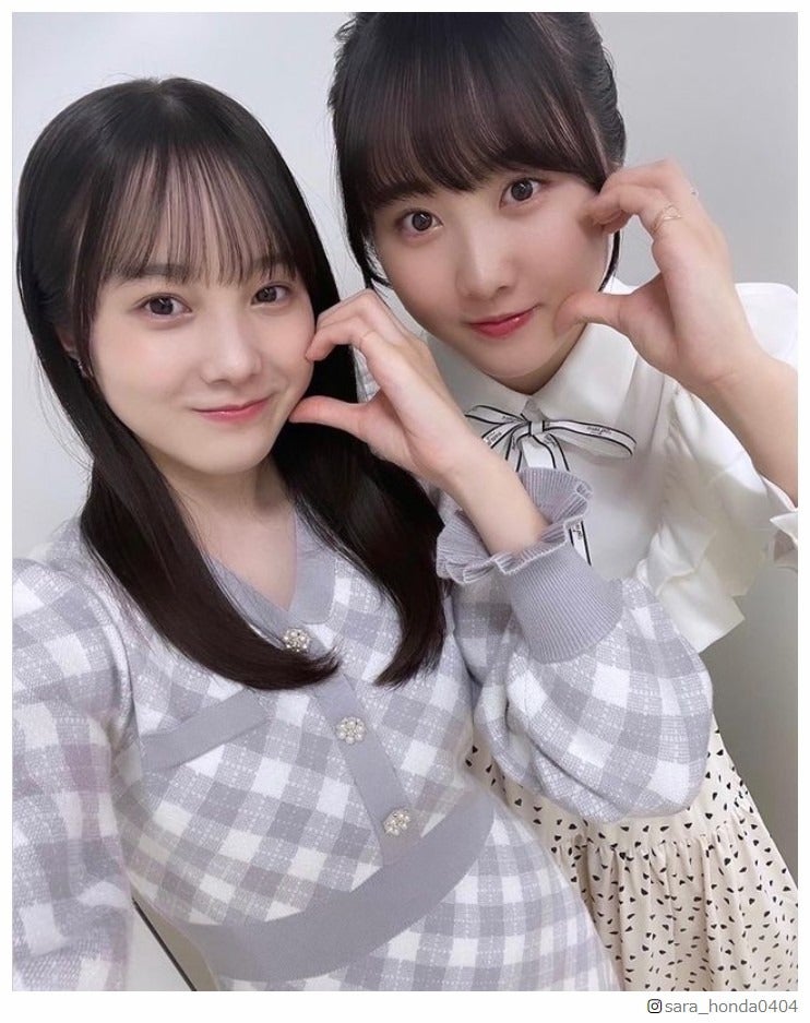 本田望結＆紗来、美人姉妹ショット公開「アイドルみたい」コーデにも注目集まる
