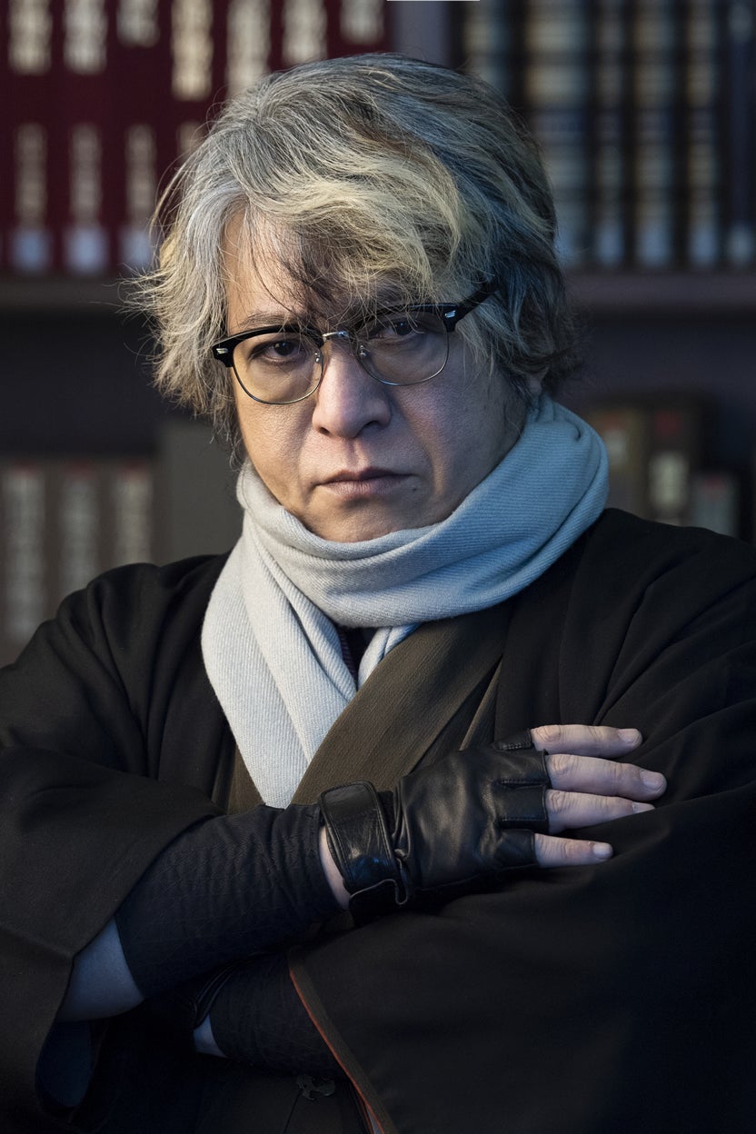 京極夏彦氏（撮影：森清）