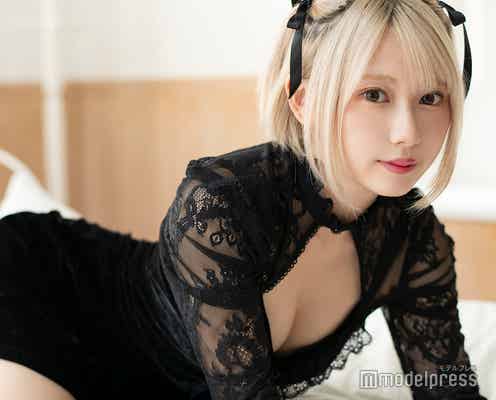 “金髪ショート美女”篠崎こころ、ヒップラインに自信 トレーニング続ける秘訣明かす<モデルプレスインタビュー>