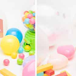 きらきらゼリースカッシュ税込990円、フルーツティー税込990円(C)BT21