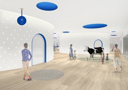 オープンスペース／画像提供：アサヒ飲料