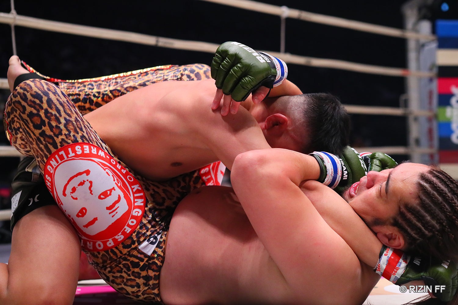 シバターVSHIROYA（C）RIZIN FF