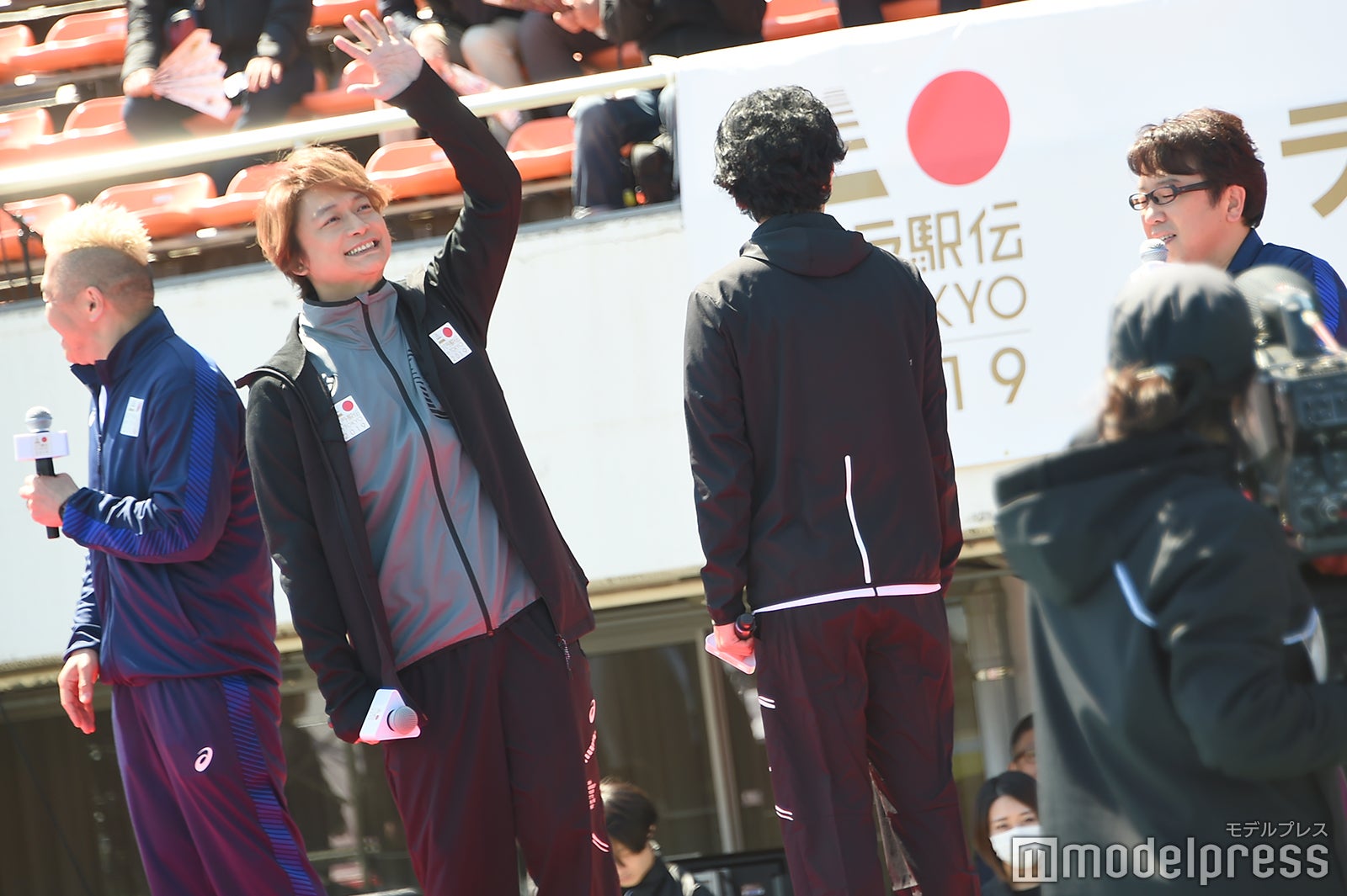 ウド鈴木、香取慎吾、稲垣吾郎、天野ひろゆき／開会式 （C）モデルプレス