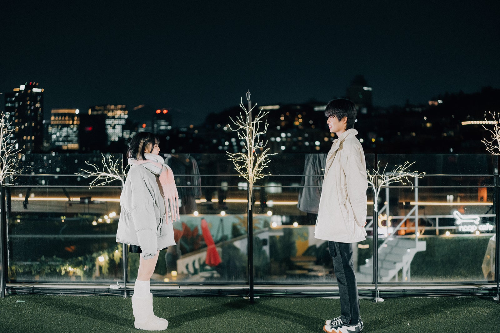 ちせ、柊太朗「花束とオオカミちゃんには騙されない」第4話（C）AbemaTV, Inc.