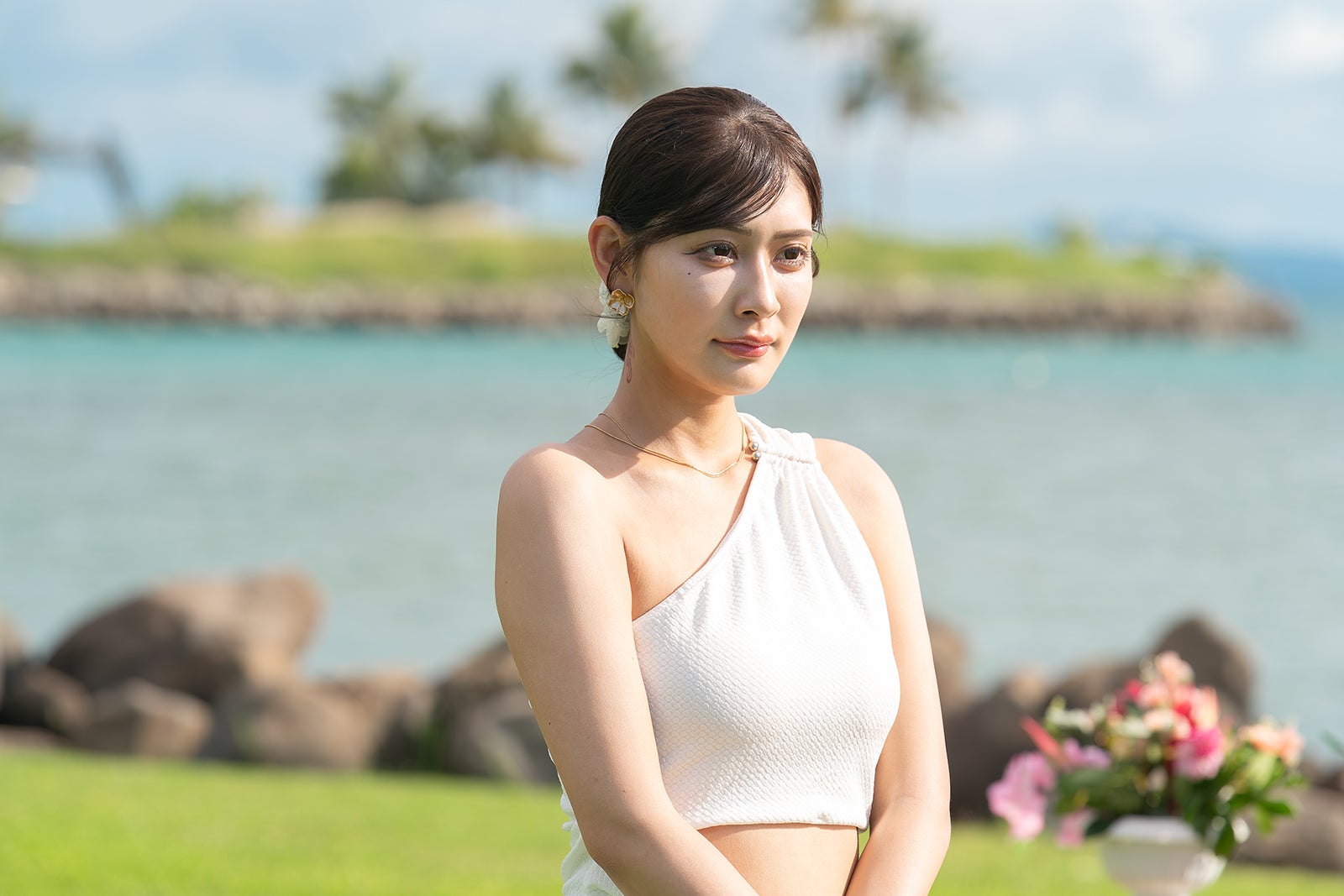 波北かほ「シャッフルアイランド Season6」最終話（C）AbemaTV, Inc.