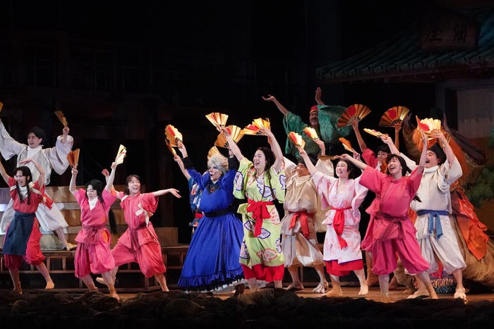 上白石萌音/舞台「千と千尋の神隠し」より(提供写真)