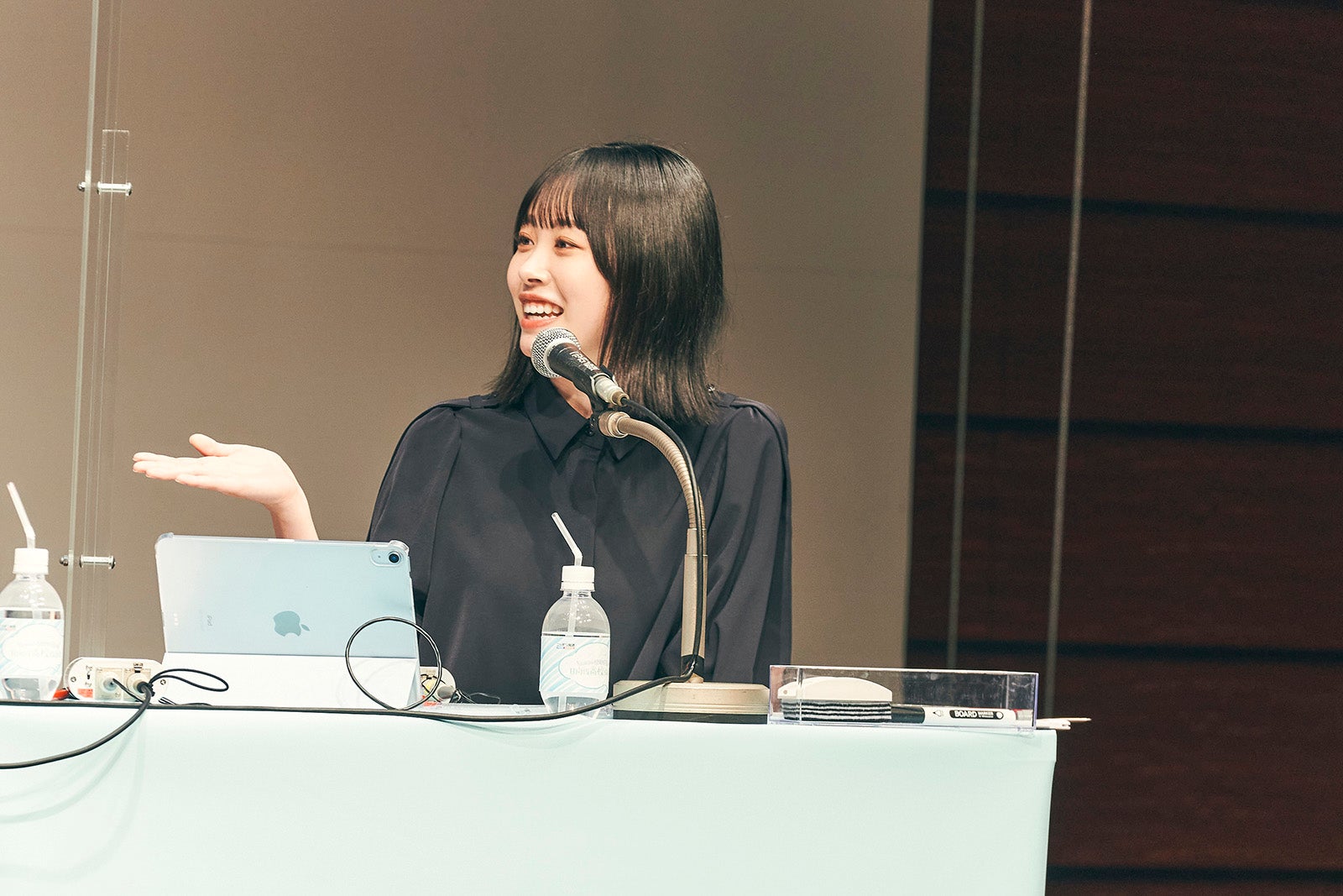 高橋未来虹／「ひなこいpresents日向坂46松田好花の日向坂高校放送部」公開収録より（提供写真）