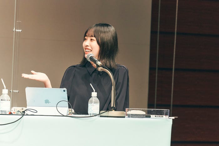 高橋未来虹/「ひなこいpresents日向坂46松田好花の日向坂高校放送部」公開収録より(提供写真)