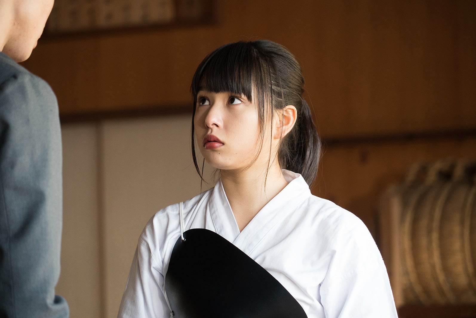 桜井日奈子／「僕の初恋をキミに捧ぐ」第2話より（C）テレビ朝日