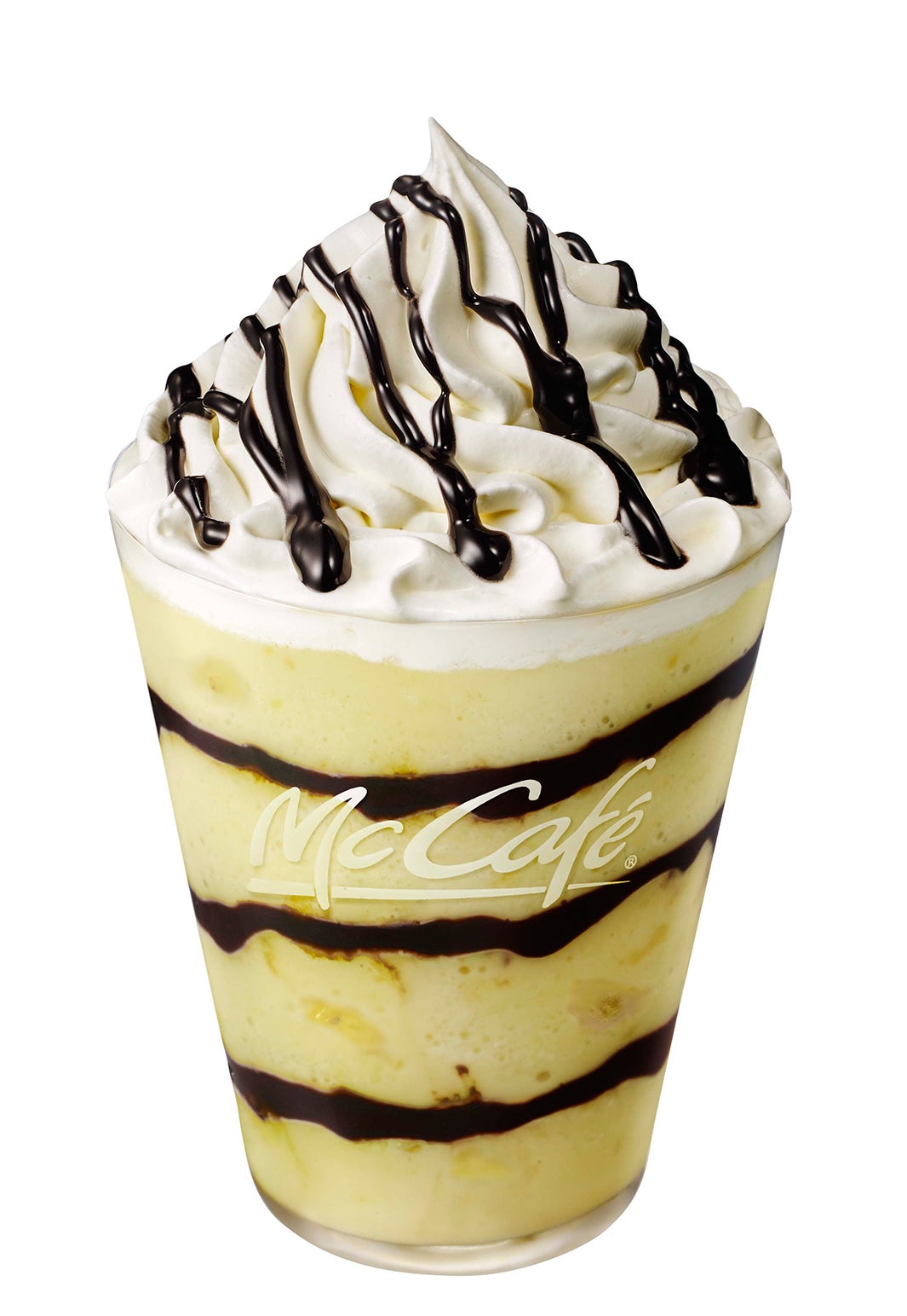 チョコバナナスムージーM 480円、L 520円