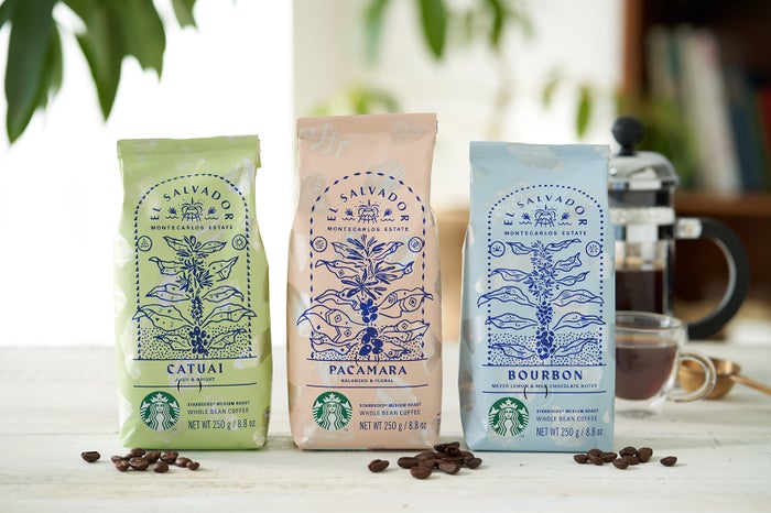 2月28日より日本限定発売の「スターバックス シングルオリジンシリーズ エルサルバドル モンテカルロス エステート カトゥアイ/パカマラ/ブルボン」¥610~/画像提供:スターバックス コーヒー ジャパン