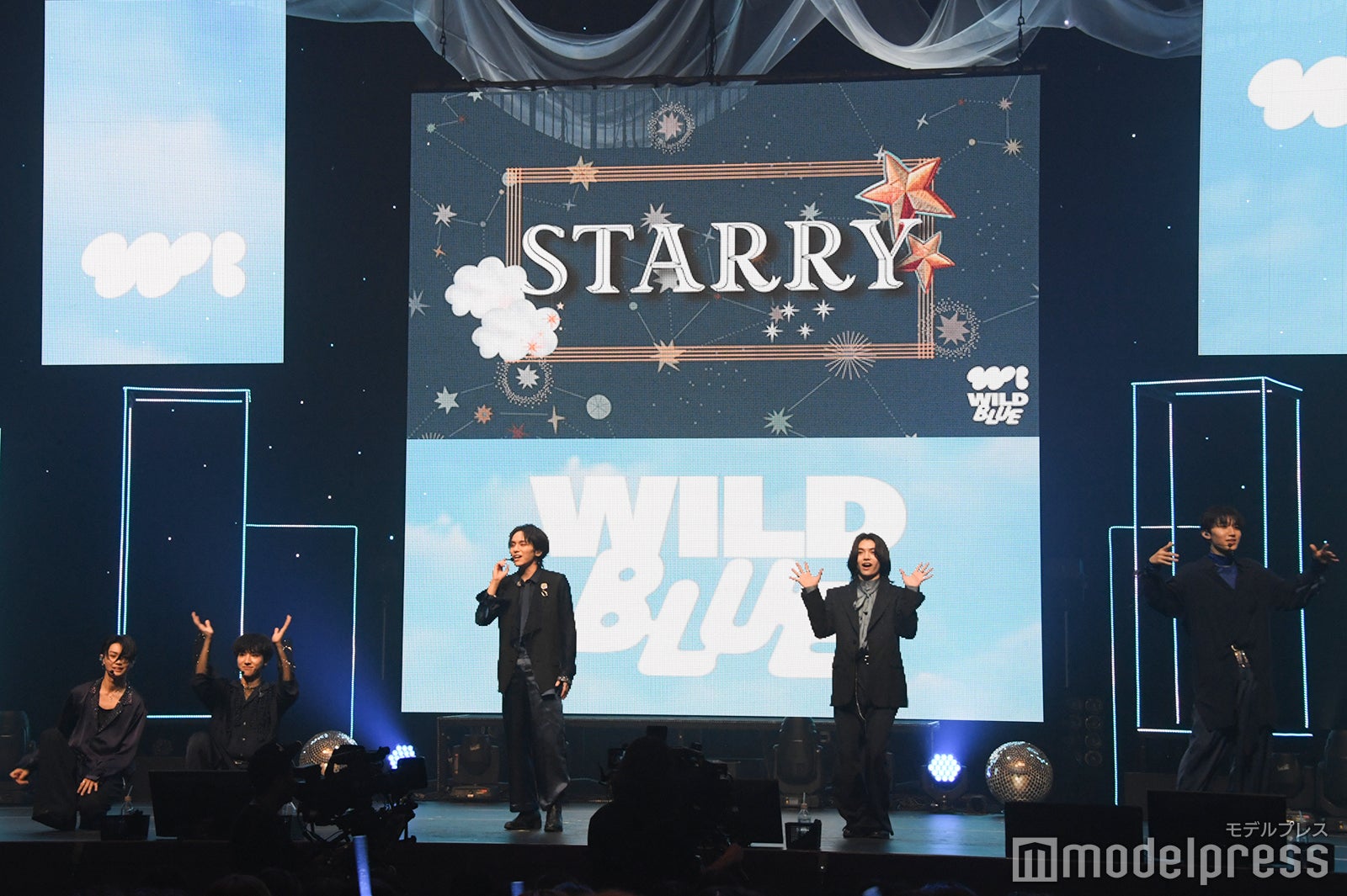 ファンネームを発表したWILD BLUE（C）モデルプレス