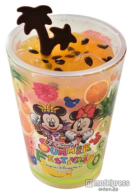 オレンジ&サワームース、スーベニアカップ付き¥580/TDS(C)Disney