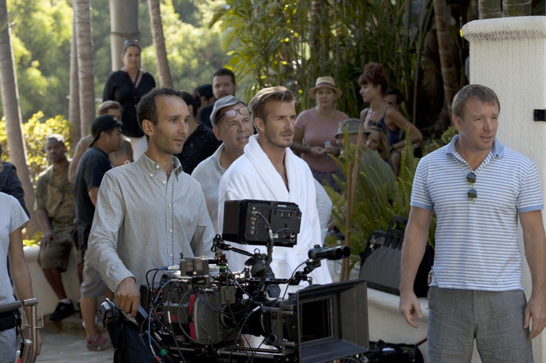 ベッカム／H＆Mボディウエアシリーズ新CM「DAVID BECKHAM BODYWEAR FOR H＆M」メイキング