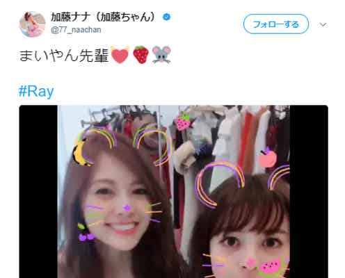 天使が2人…“先輩”白石麻衣と加藤ナナの仲良し動画が可愛すぎて破壊力抜群