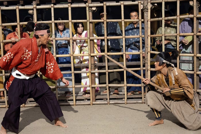 大東駿介、池松壮亮「豊臣兄弟!」第5話(C)NHK