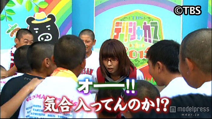 番組の人気キャラクター、ベッキー扮する「木部さん」(画像提供:TBS)