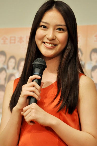 武井咲（第13回全日本国民的美少女コンテスト概要説明記者会見より）