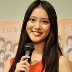 武井咲(第13回全日本国民的美少女コンテスト概要説明記者会見より)