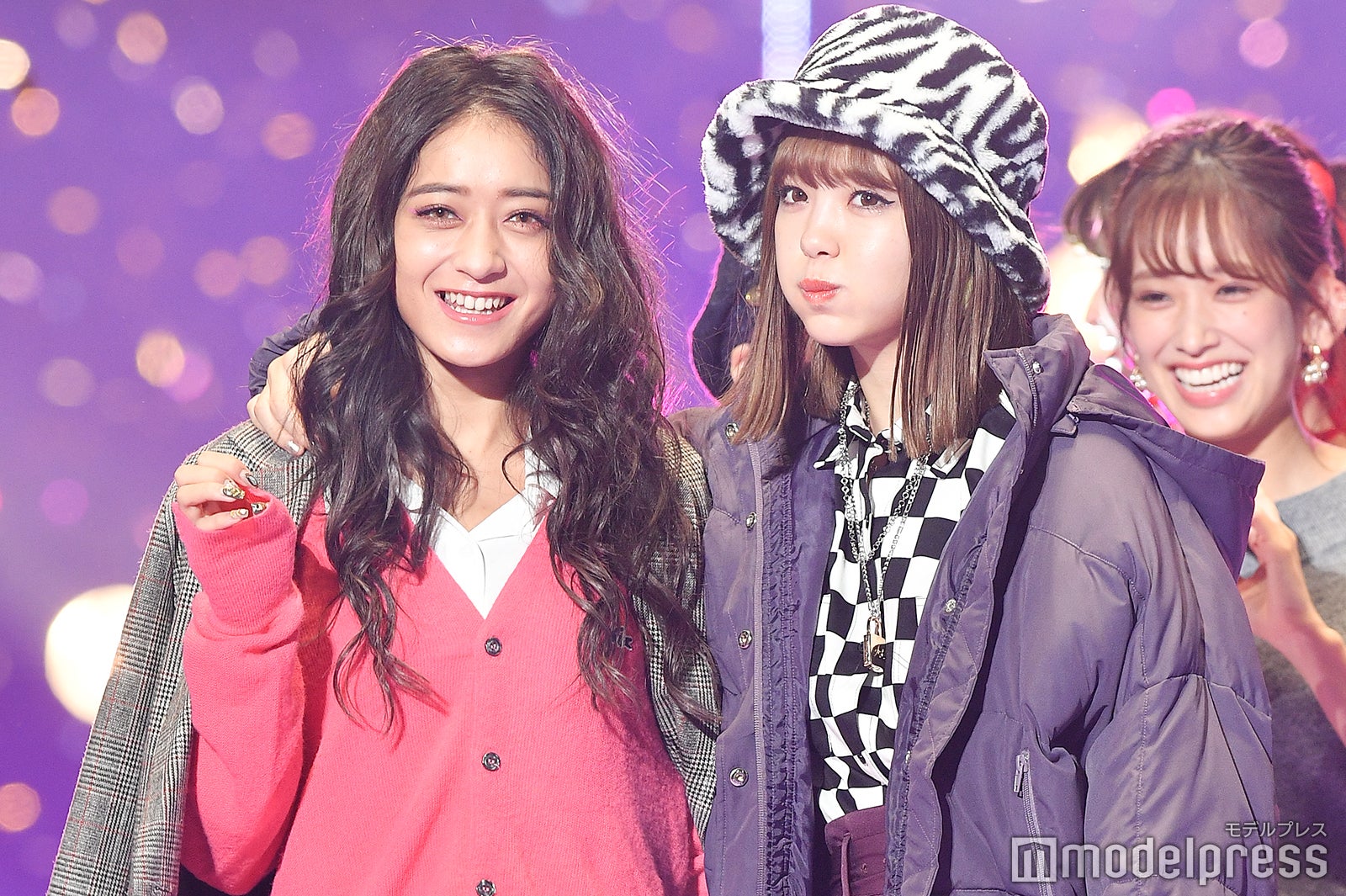 池田美優、藤田ニコル／フィナーレの様子（C）モデルプレス