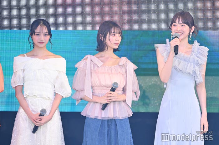佐藤和奏、菊地姫奈、村上なずな(C)モデルプレス