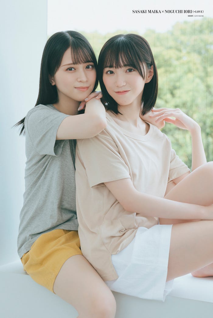 佐々木舞香、野口衣織(画像提供:白夜書房)