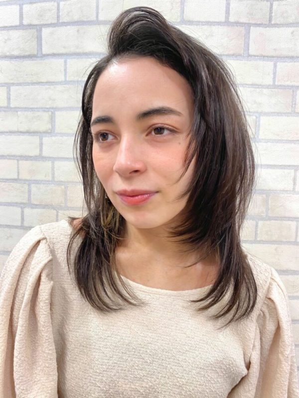 30代に人気のセミロング特集 おしゃれで可愛い 大人のおすすめヘアスタイル モデルプレス