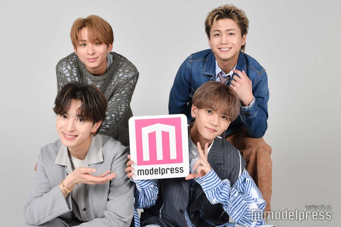 (左上から時計回りに)澤本夏輝、瀬口黎弥、中島颯太、木村慧人(C)モデルプレス