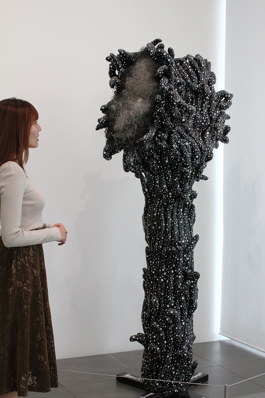 草間彌生美術館 『黒い花』