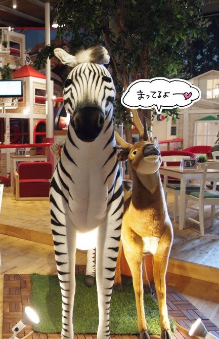 “雨の日”にこそ行きたい！　動物園のような親子カフェ「Picnic Cafe WANGAN – Zoo Adventure」