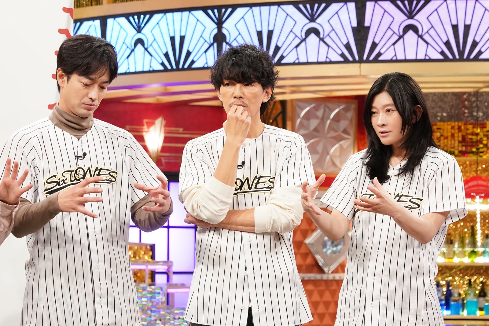 竹財輝之助、藤木直人、篠原涼子（C）日本テレビ