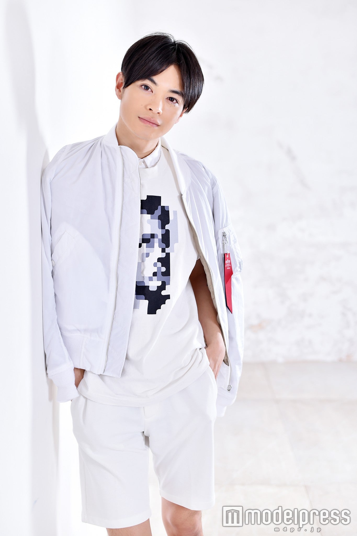 モデルプレスのインタビューに応じた