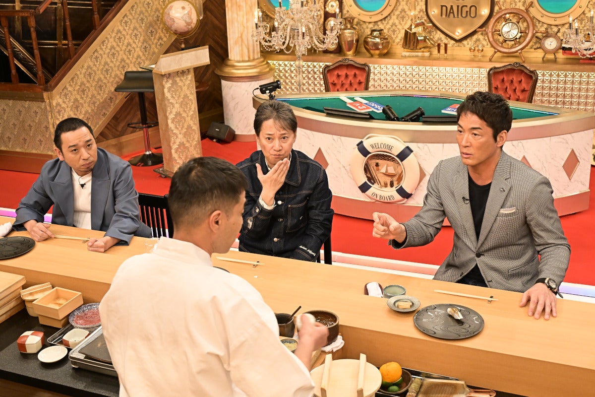 大悟、中居正広、長嶋一茂（C）TBS