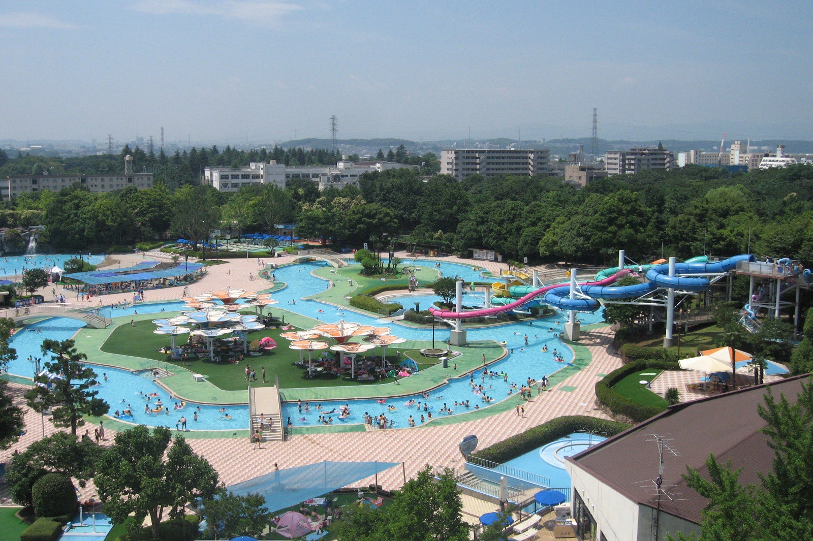 レインボープール／画像提供：国営昭和記念公園