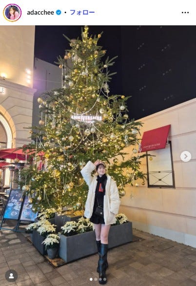 足立梨花Instagramより