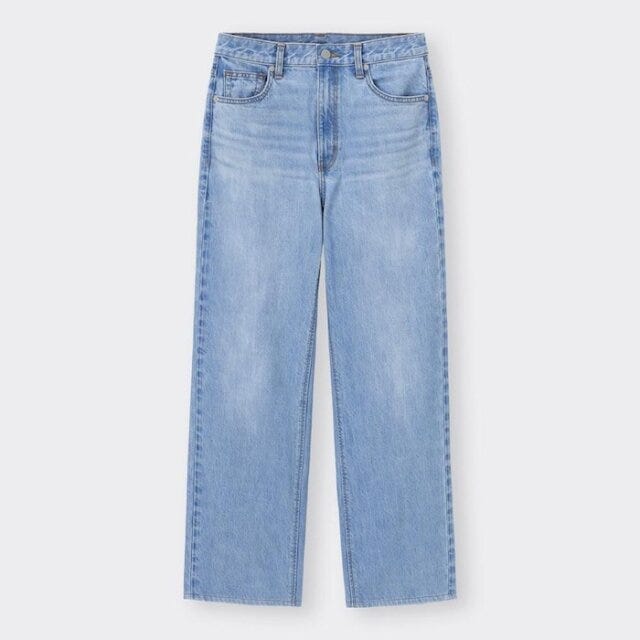 GU 着こなしパターン 秋コーデ 旬見え 6パターン たむ イラスト GU 着こなしパターン 秋コーデ 旬見え 6パターン たむ イラスト ハイライズストレートジーンズ