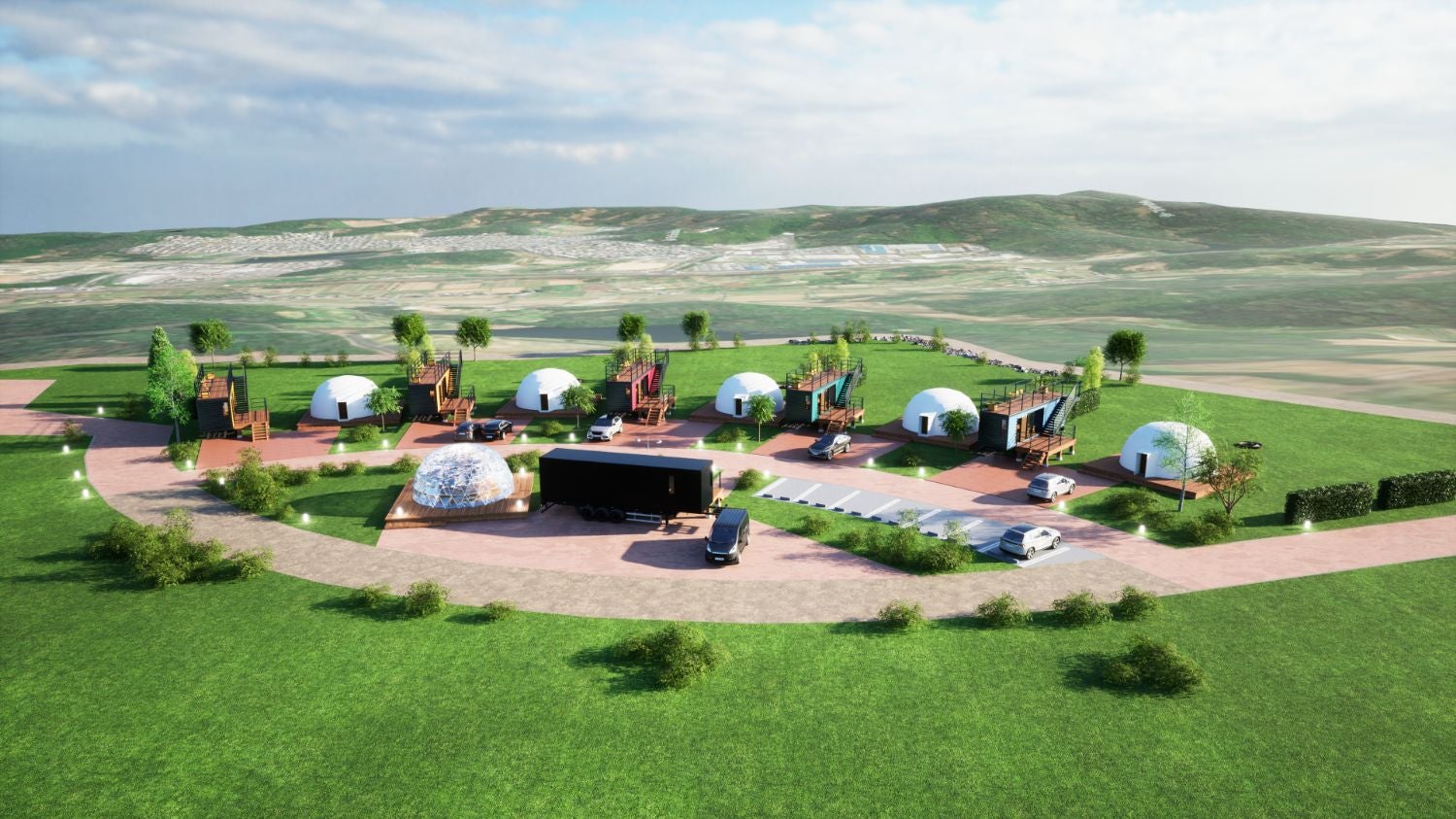 鳥取ファームグランピング Moi そらやま／画像提供：ブッキングリゾート