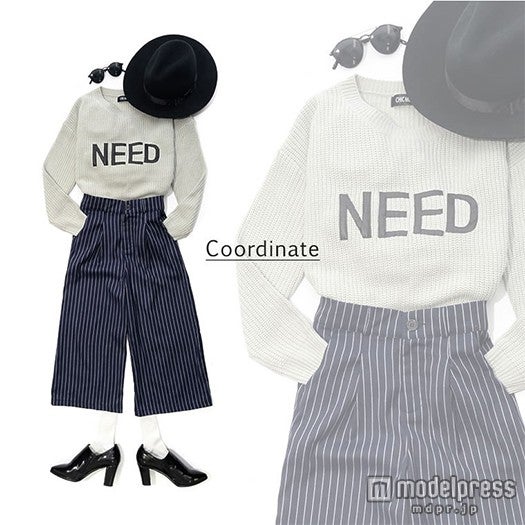 サスペンダーは取り外しもOK／サスペンダー付きガウチョパンツ「GALSTAR」2,298円（税込）