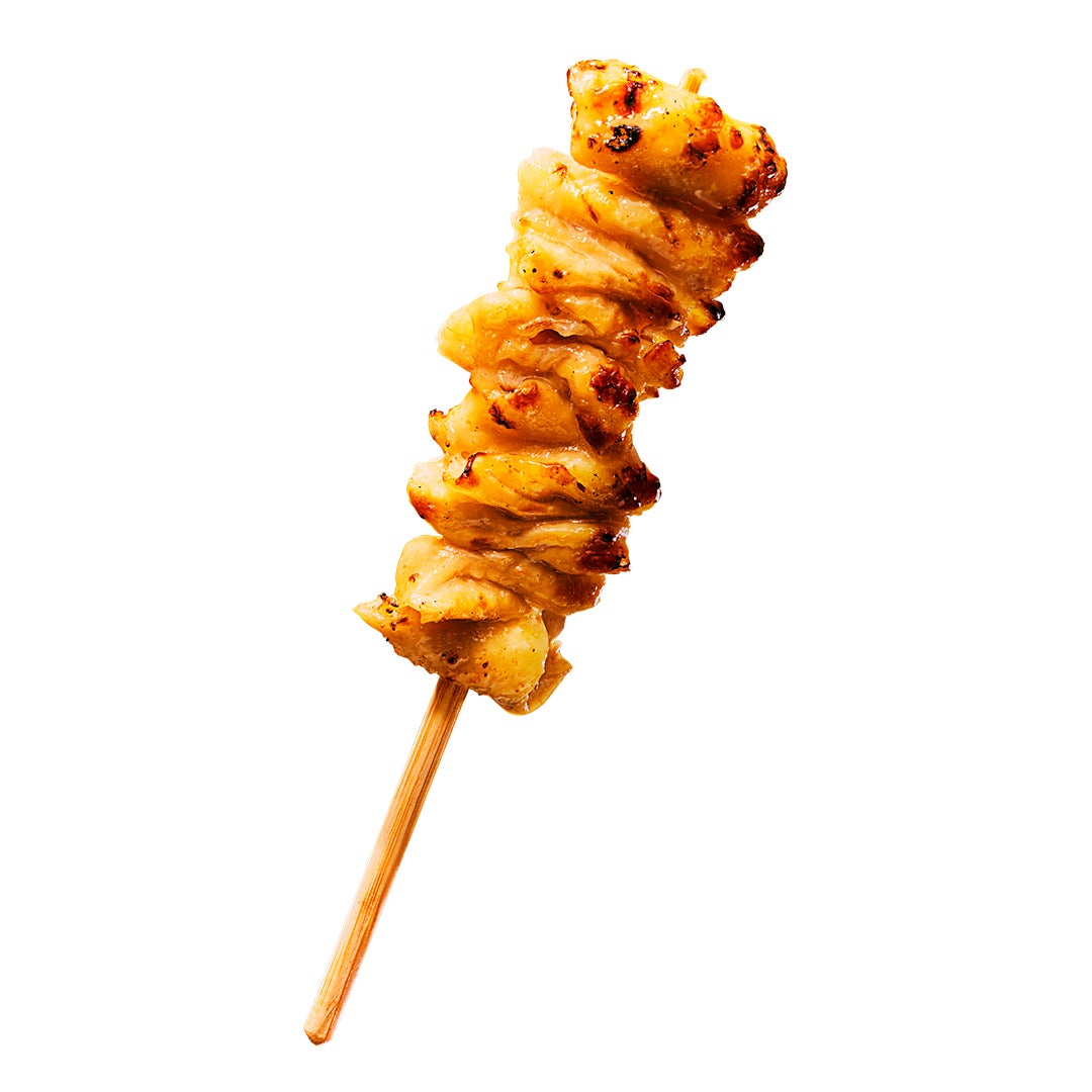 炭⽕焼きとりかわ塩（税込150円）（提供写真）