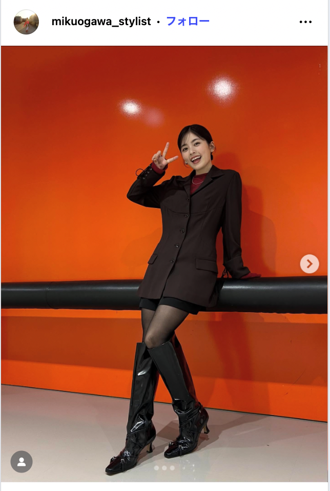 小芝風花Instagramより