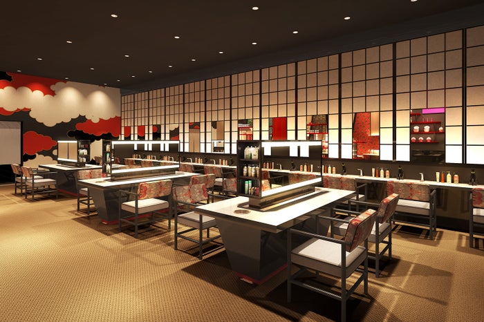 国内最大級の広さを誇るお粧し処（女性専用パウダールーム）／画像提供：大阪ベイタワー合同会社