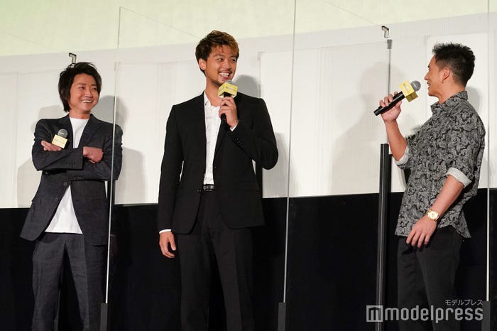 藤原竜也、竹内涼真、市原隼人 (C)モデルプレス