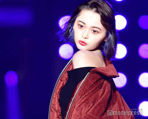 玉城ティナ、素肌あらわなSEXYコーデに観客釘付け<TGC2018A/W>