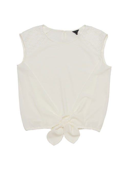 ショルダーレースフロントリボンブラウス「TALBOTS」9,720円(税込)/画像提供:TALBOTS