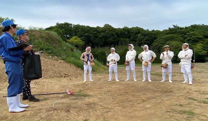 菅田将暉＆「ガキ使」メンバー （C）日本テレビ