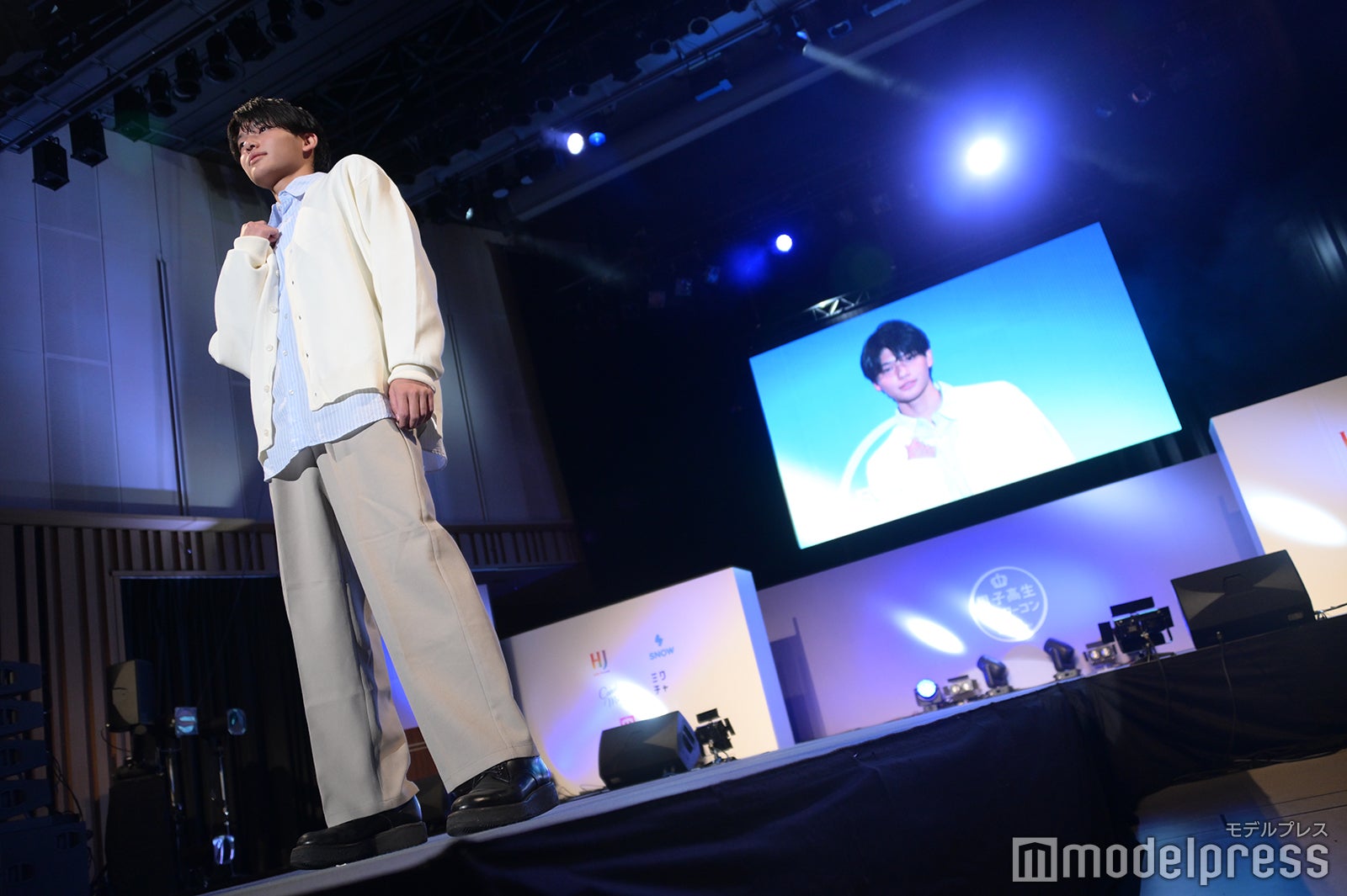 「男子高生ミスターコン2023」ファイナル審査の様子（C）モデルプレス