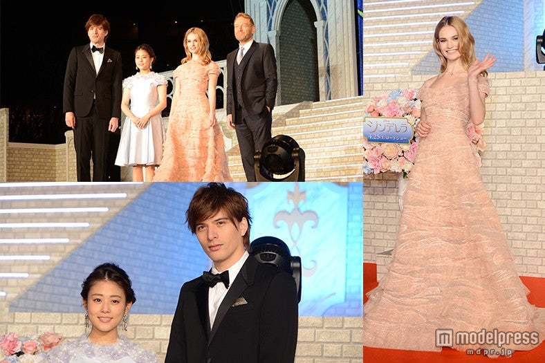 高畑充希＆リリー・ジェームズ、日米のヒロインが共演　美女2人に城田優「二人は僕にとってのシンデレラ」