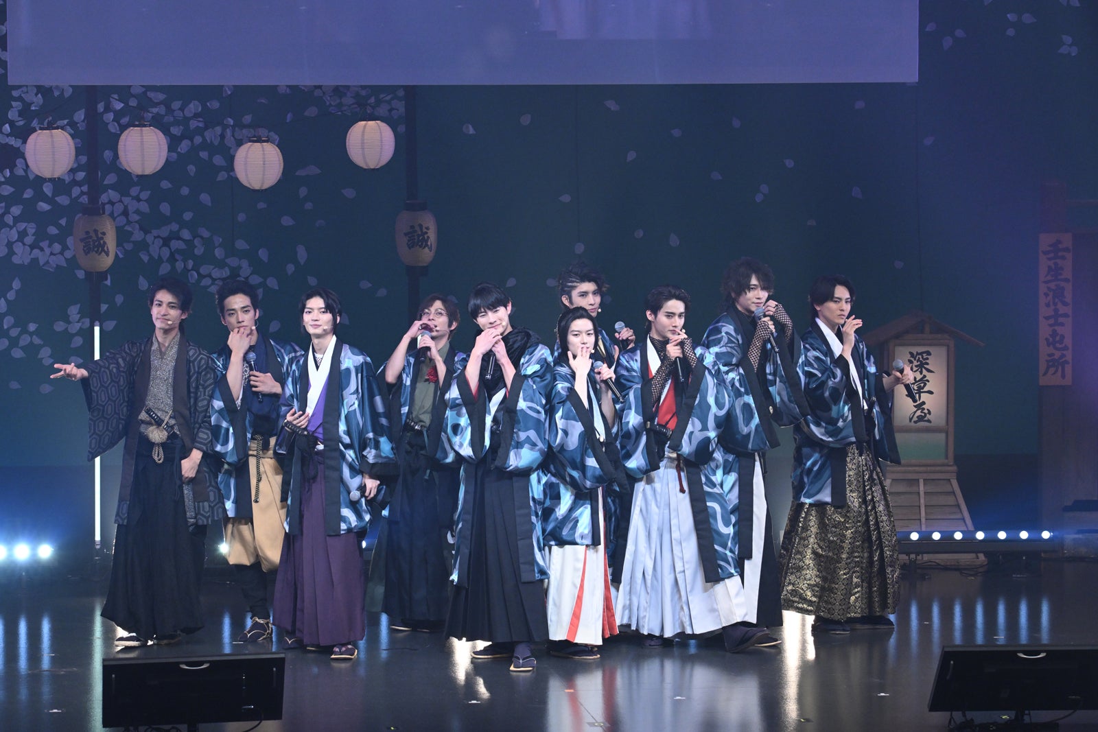 「君とゆきて咲く～新選組青春録～」ファンミーティング（提供写真）